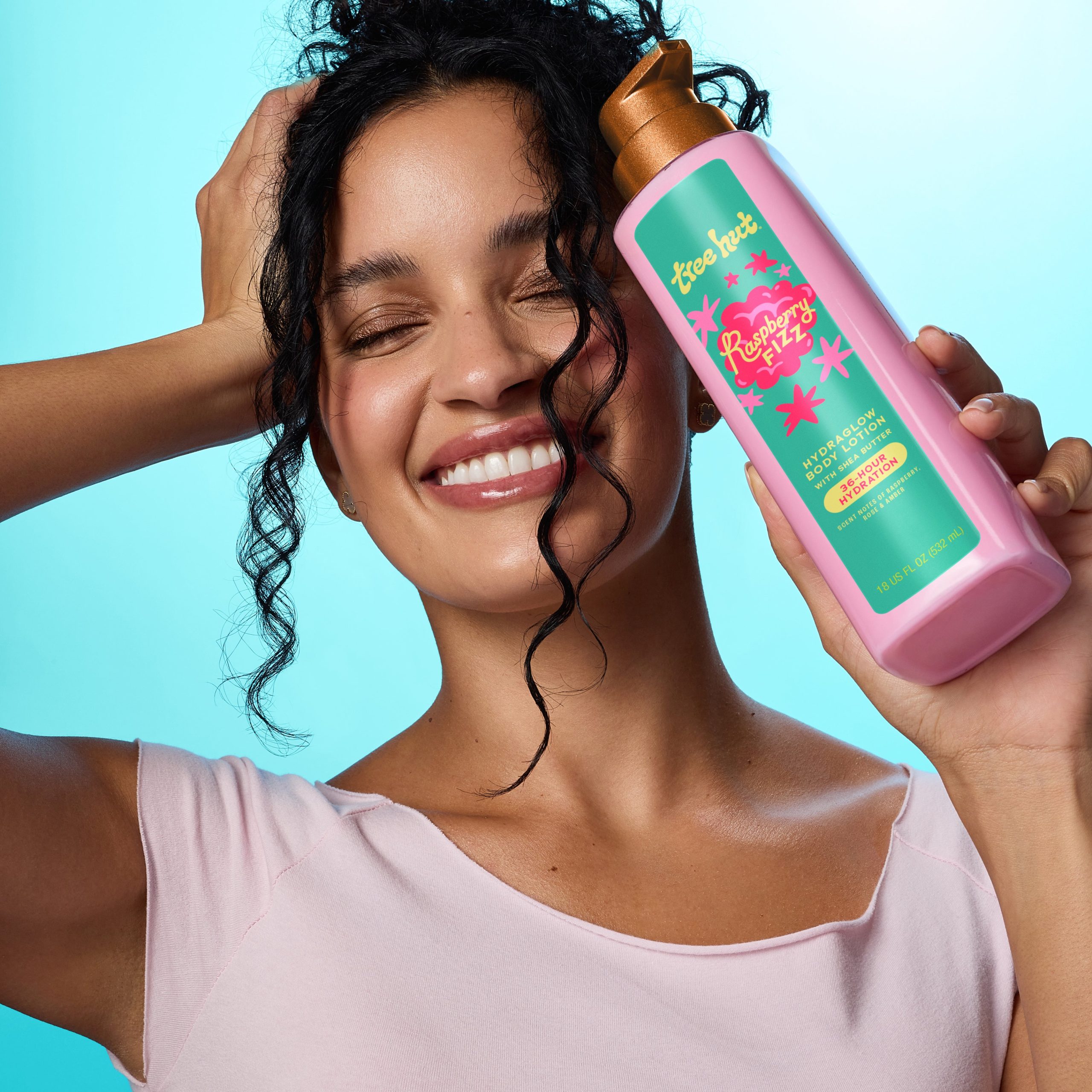 Raspberry Fizz Hydraglow Body Lotion - Image 2